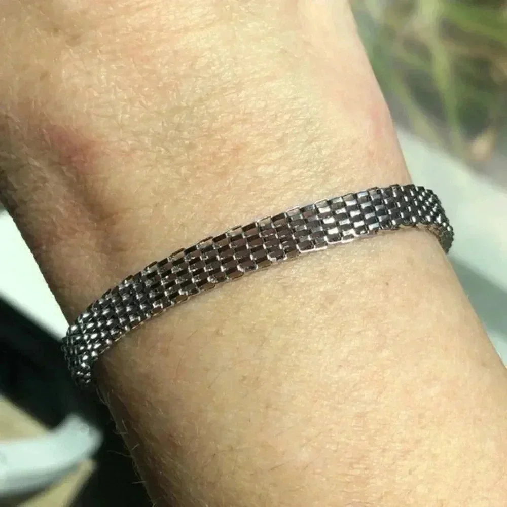 Ladies Stainless Steel Keel Adjustable Bracelet NWT